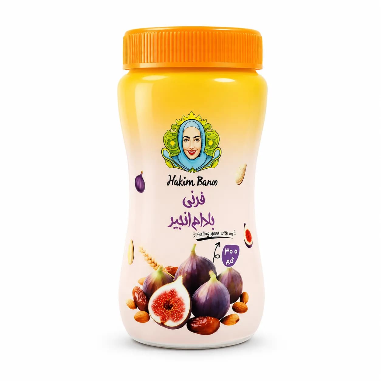 فرنی بادام انجیر