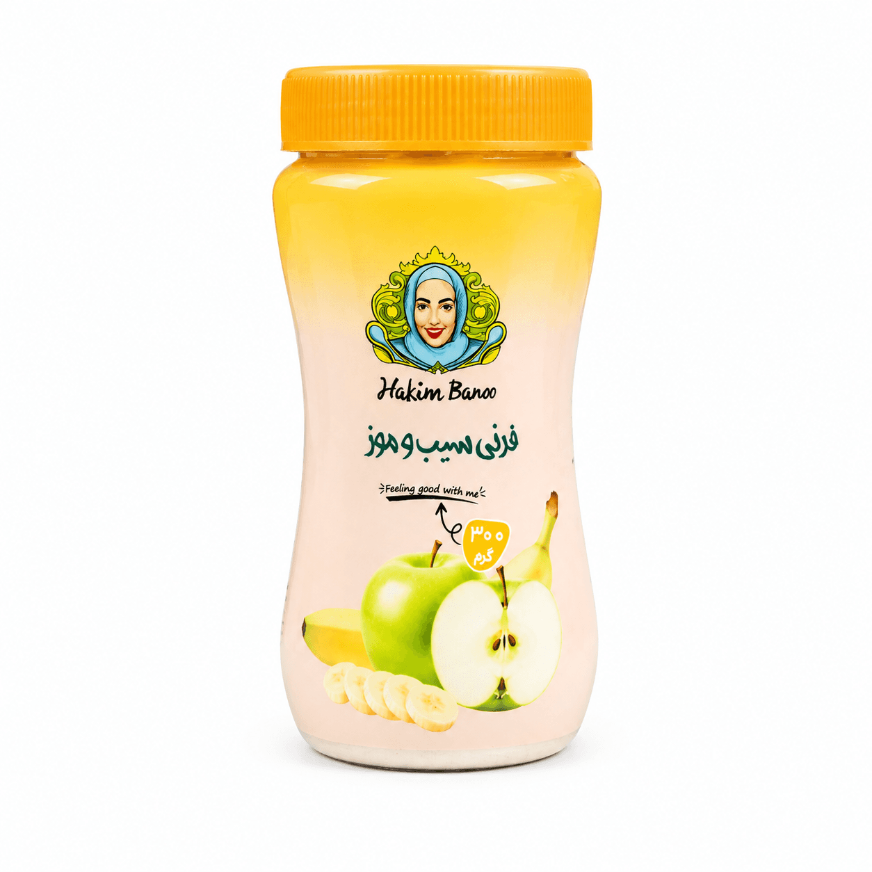 فرنی سیب و موز