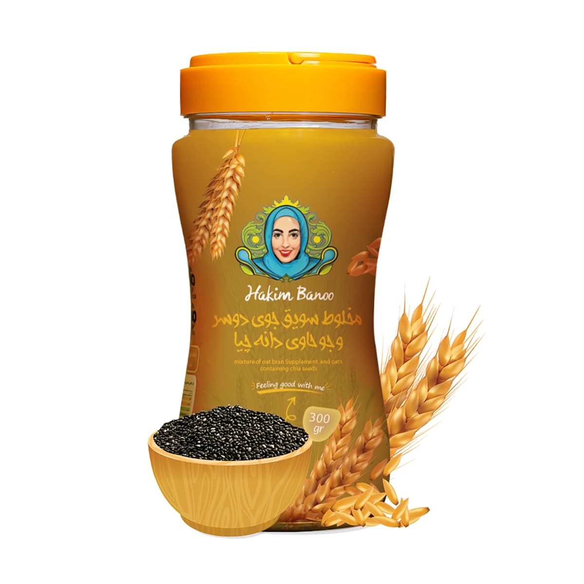 سویق جو دوسر و دانه چیا ( لاغری )