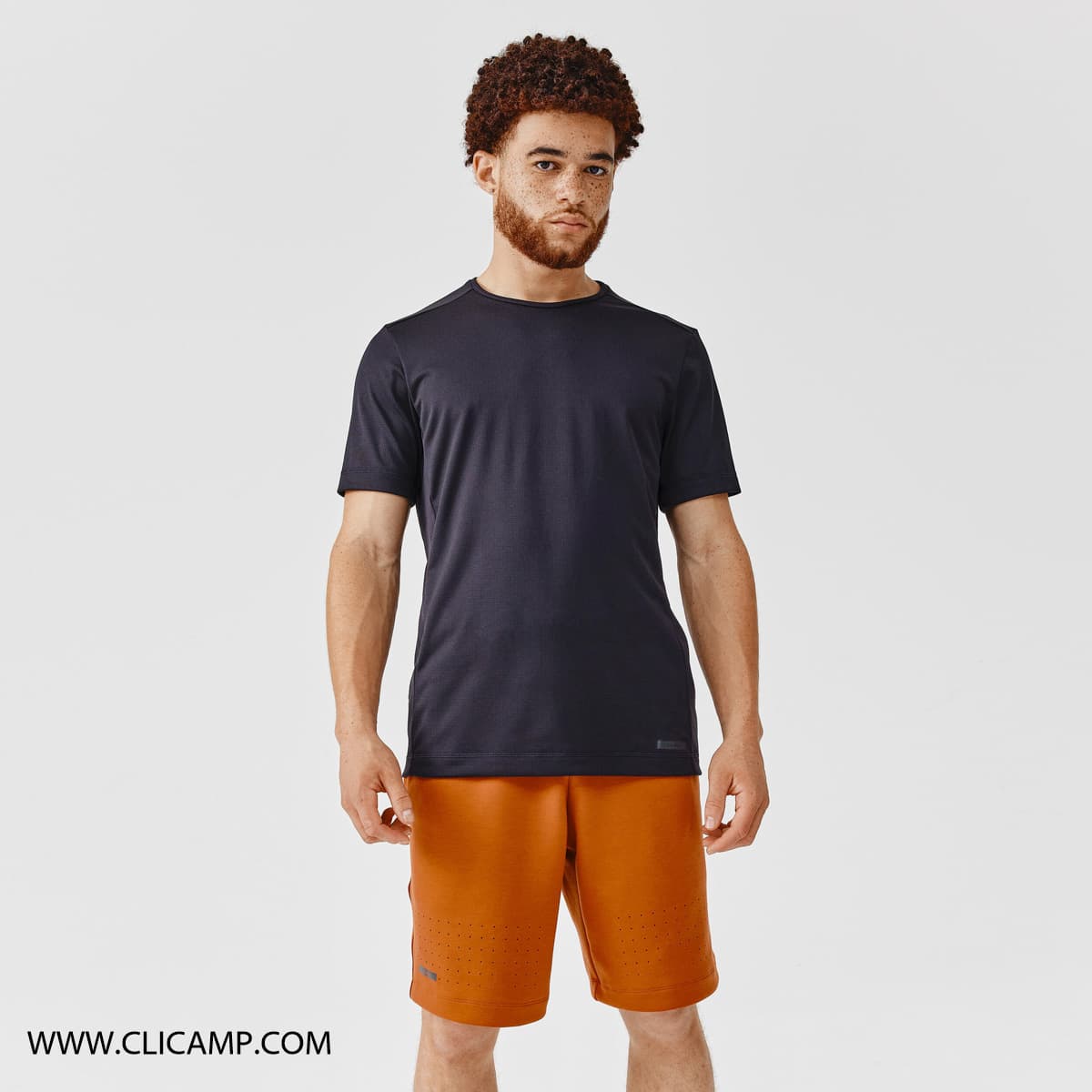 تیشرت آستین کوتاه دکتلون / KALENJI – مدل +Run Dry / مشکی