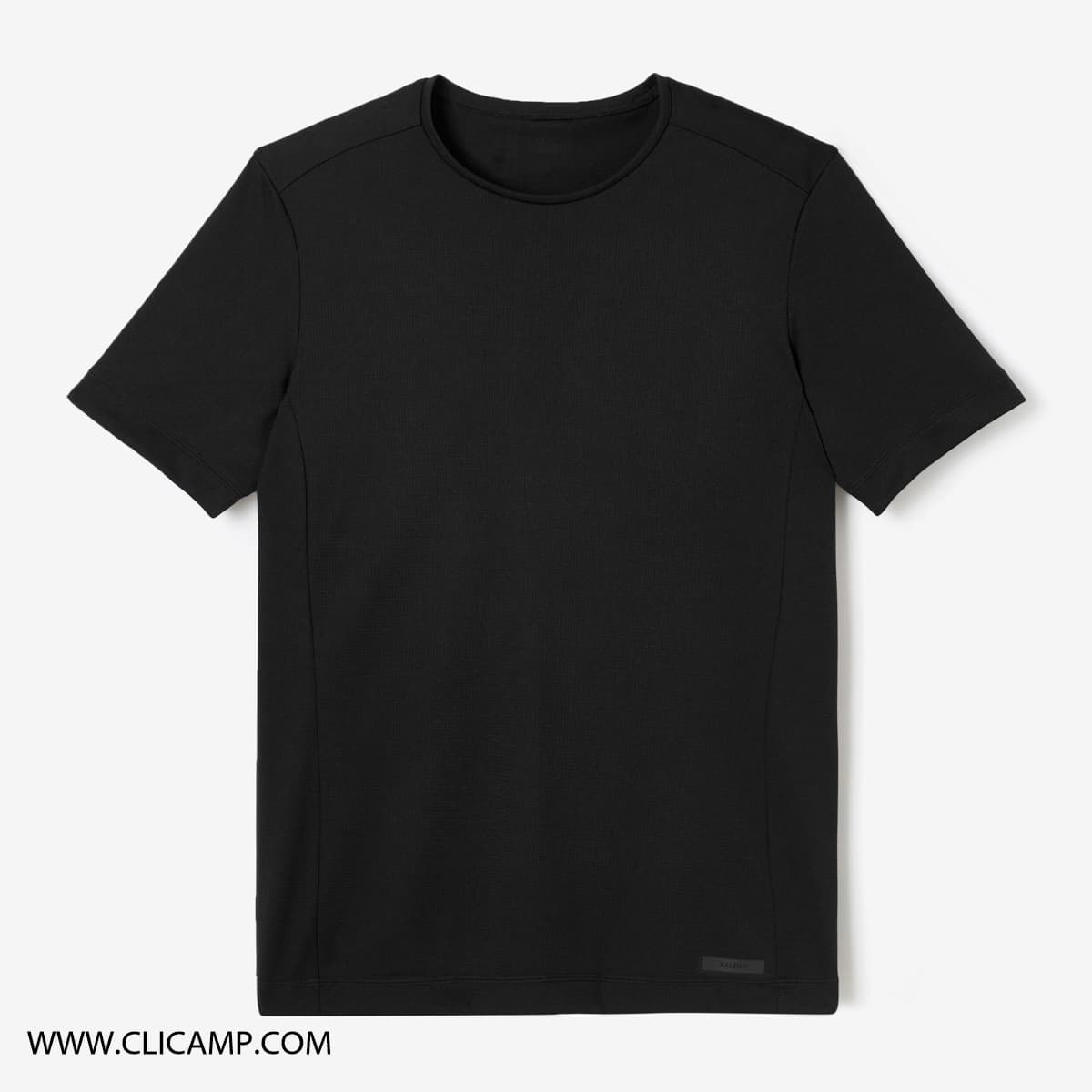 تیشرت آستین کوتاه دکتلون / KALENJI – مدل +Run Dry / مشکی — تصویر ۶