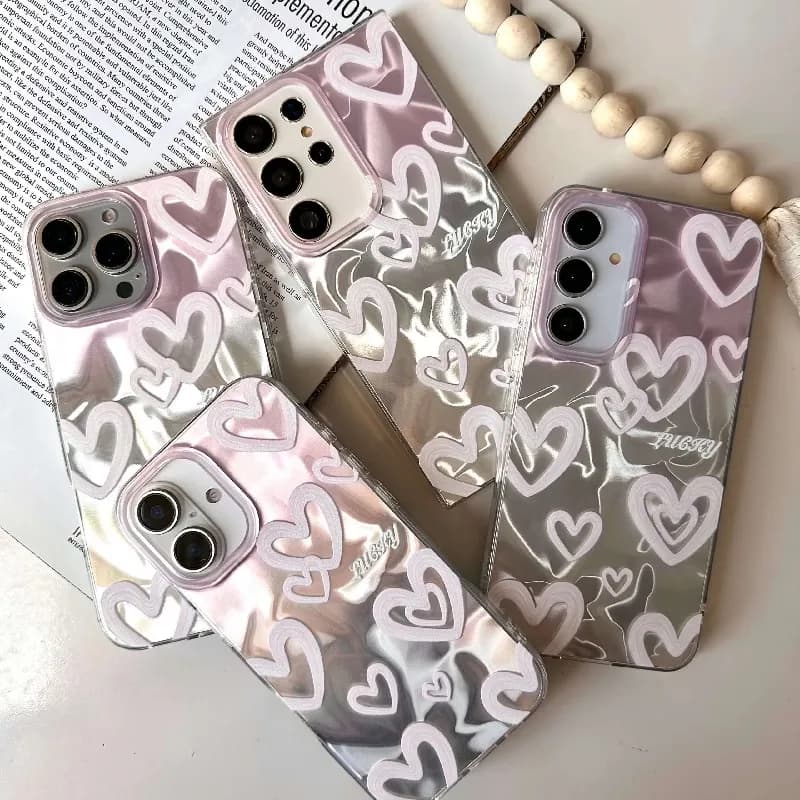 قاب گوشی iPhone 16 آیفون طرح Lucky Heart کد 803 — تصویر ۲