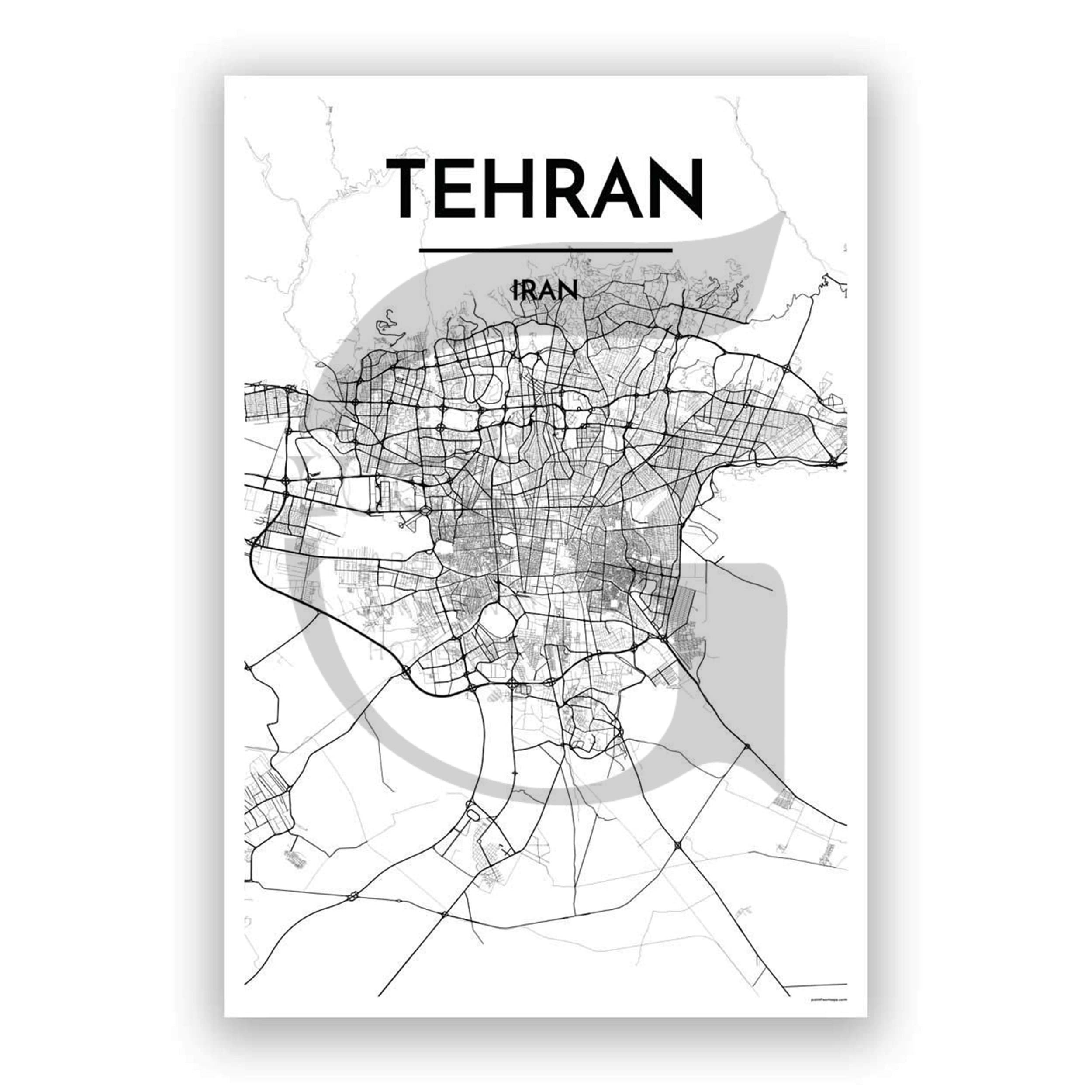 تابلو دیواری تهران کد FC035