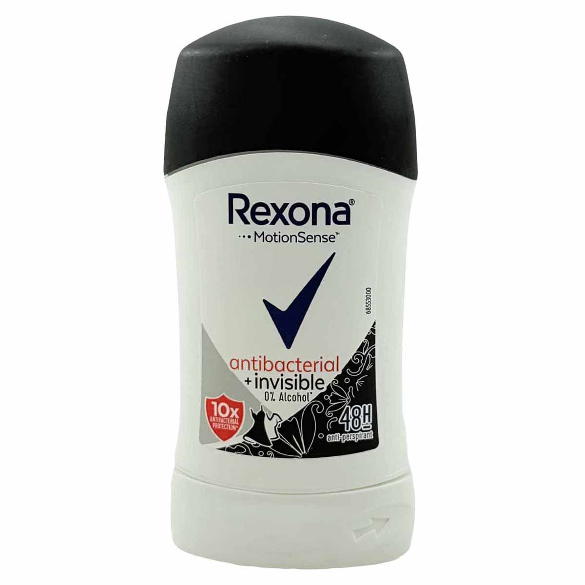 مام رول ضد تعریق 48 ساعته زنانه مدل AntiBacterial+Invisible رکسونا فیلیپین 40 گرم