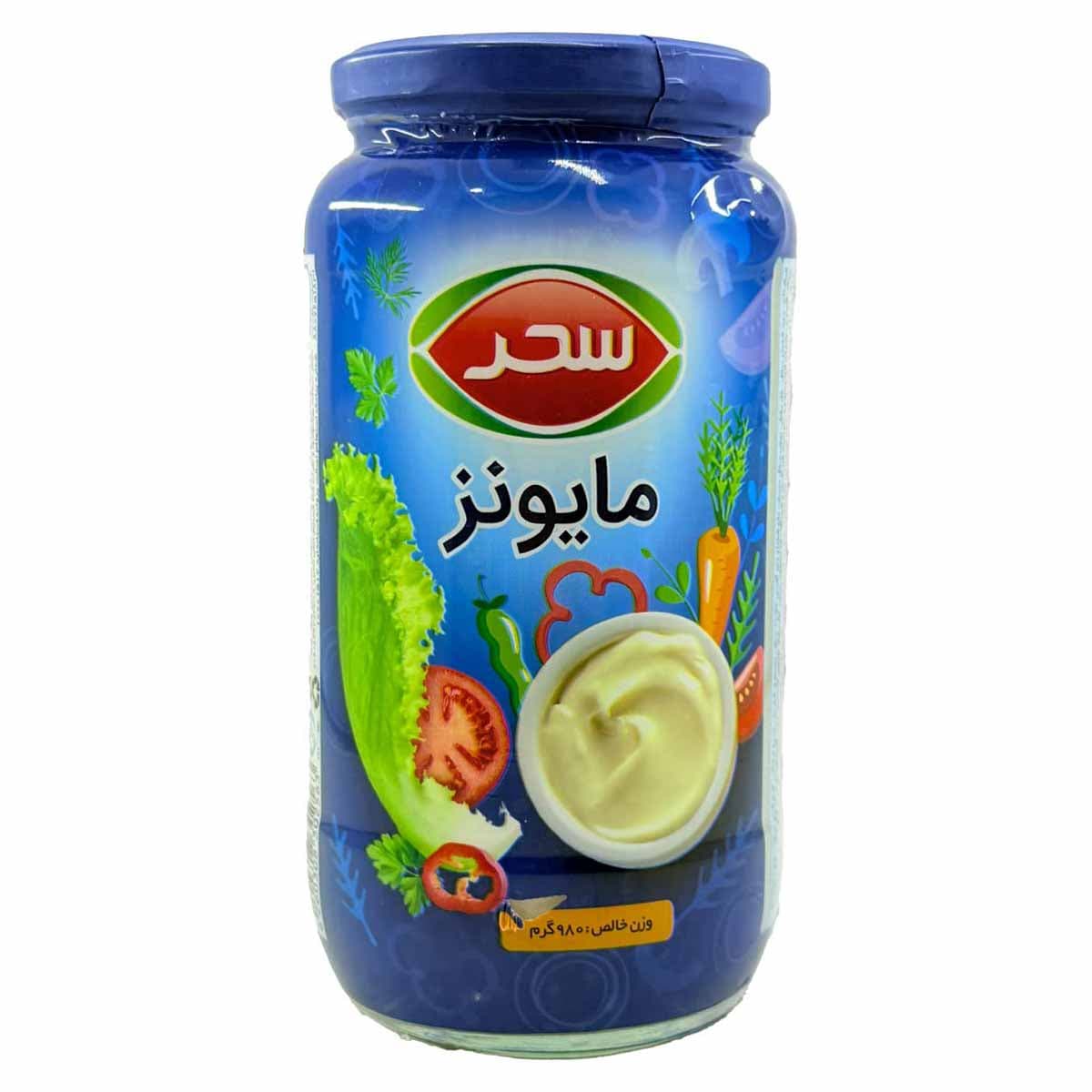 سس مایونز شیشه سحر 980 گرم