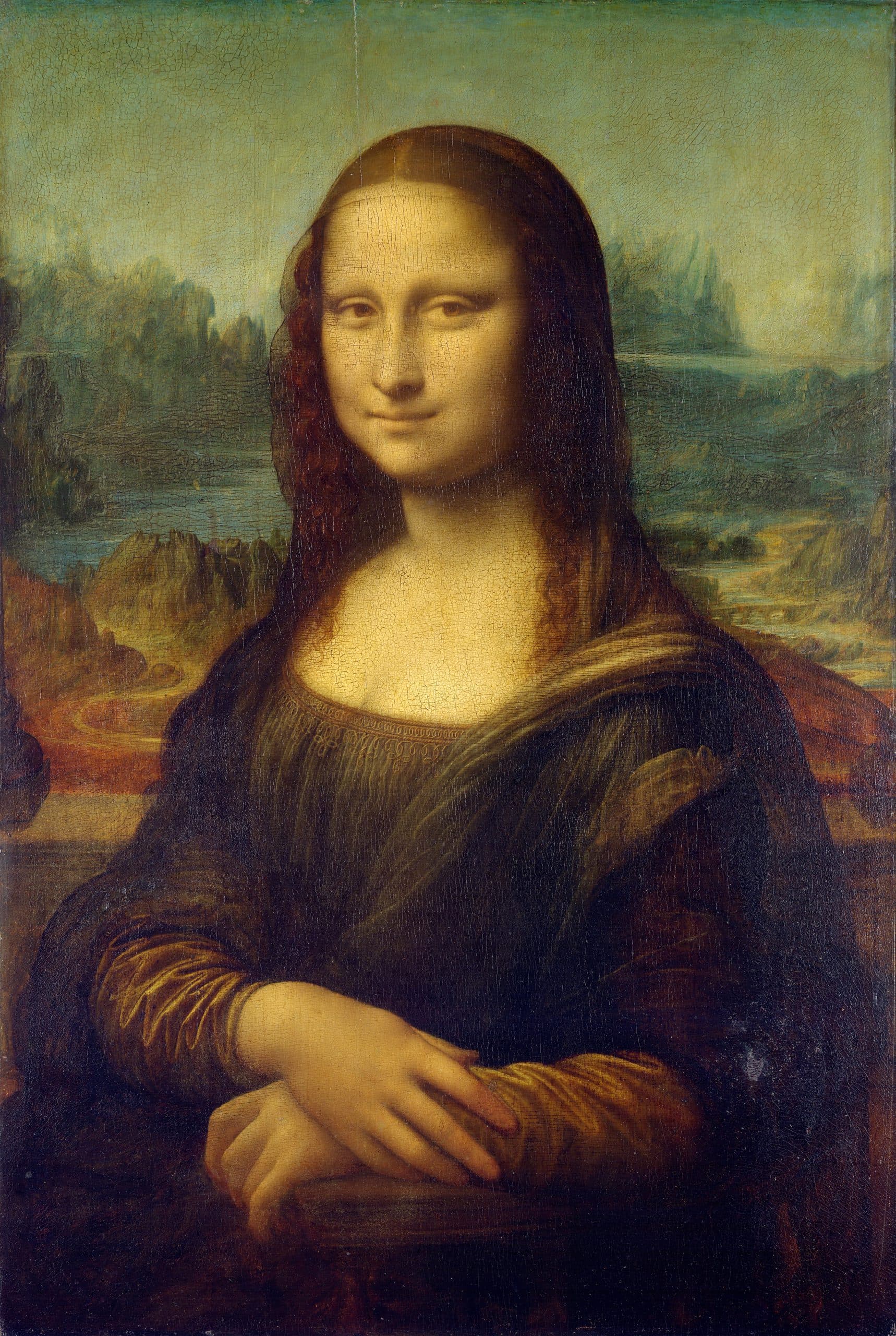 تابلو چوبی مونالیزا (Mona Lisa)