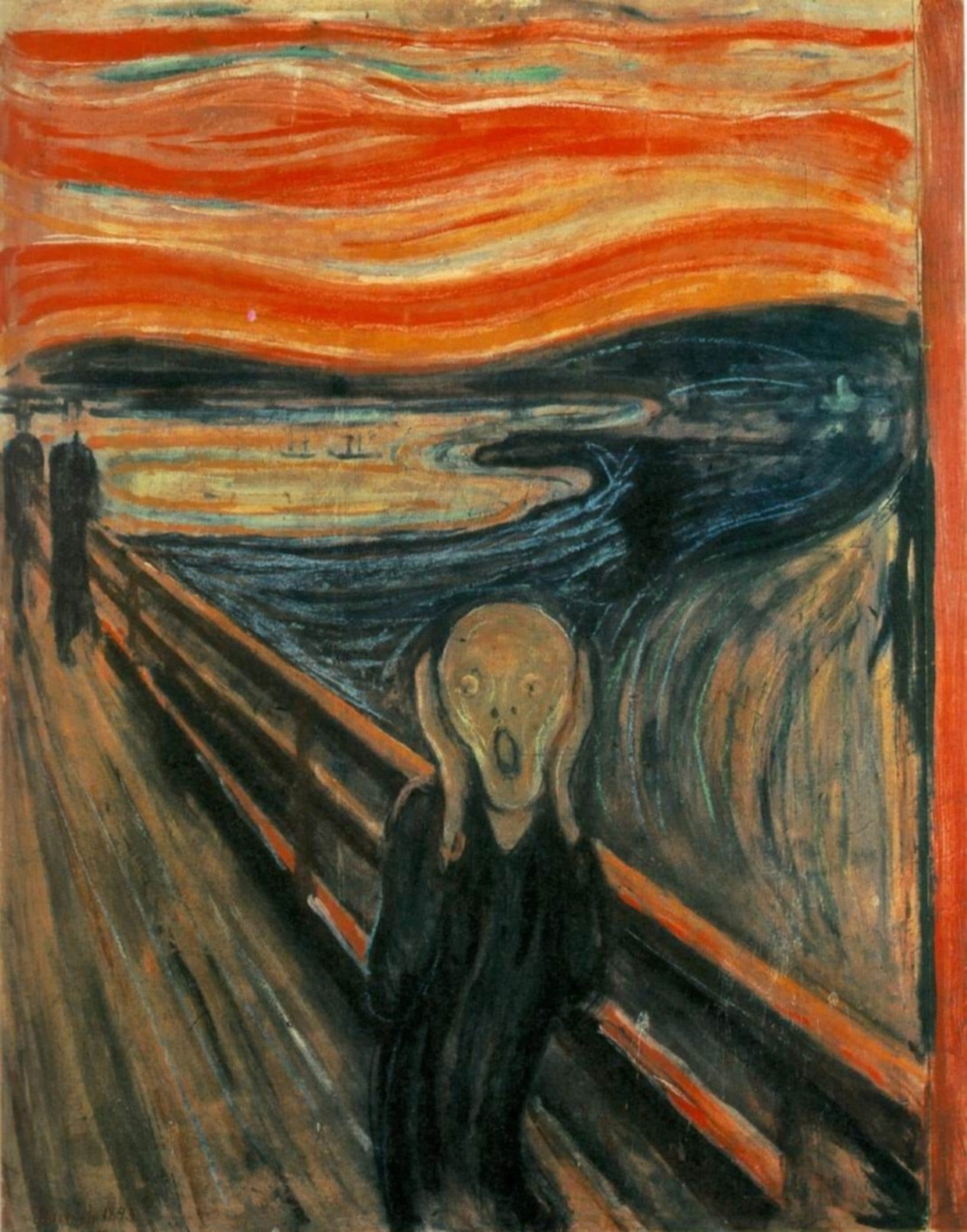 تابلو نقاشی جیغ (The Scream) — تصویر ۲