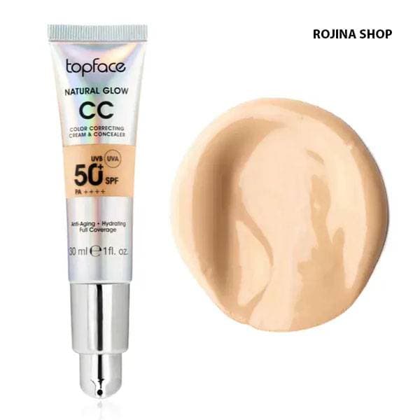 سی‌ سی کرم تاپ فیس SPF 50 شماره 006 — تصویر ۲