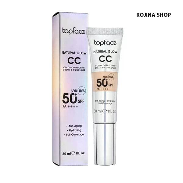 سی‌ سی کرم تاپ فیس SPF 50 شماره 003