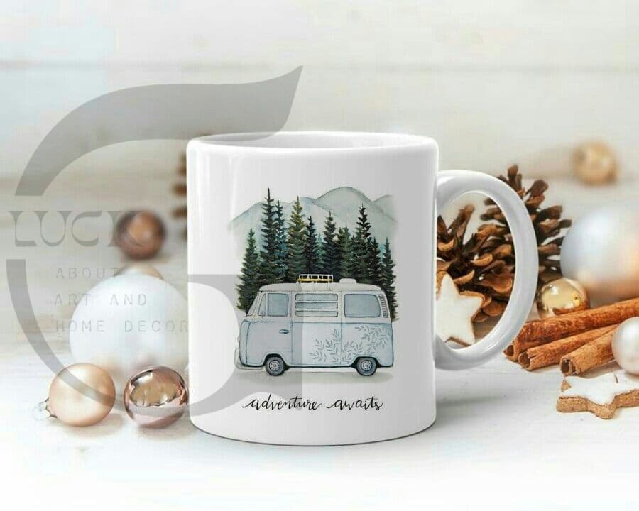 ماگ طرح فولکس واگن کد M060