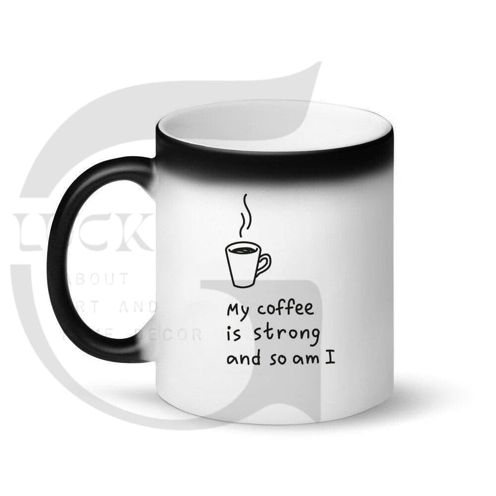 ماگ جادویی تایپوگرافی قهوه کد M047