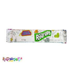 لواشک آمریکایی رول اپس توت فرنگی تکی ROLL UPS