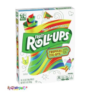 لواشک آمریکایی رول آپس با طعم استوایی ROLL UPS