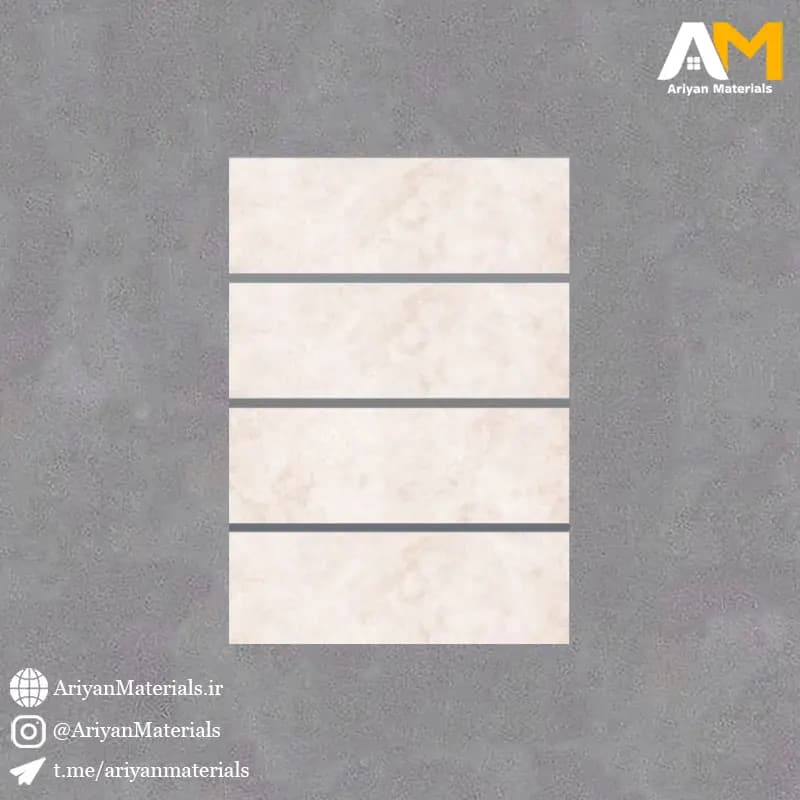 سرامیک دیواری طرح آتشکوه کرم روشن