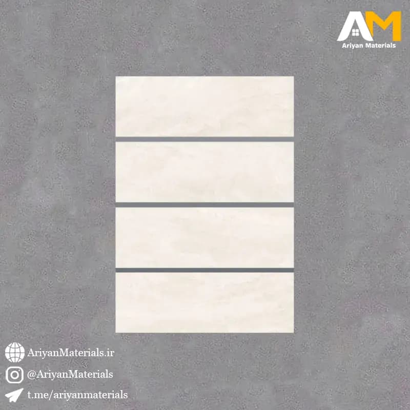 سرامیک دیواری طرح تراورتن دره بخاری — تصویر ۲