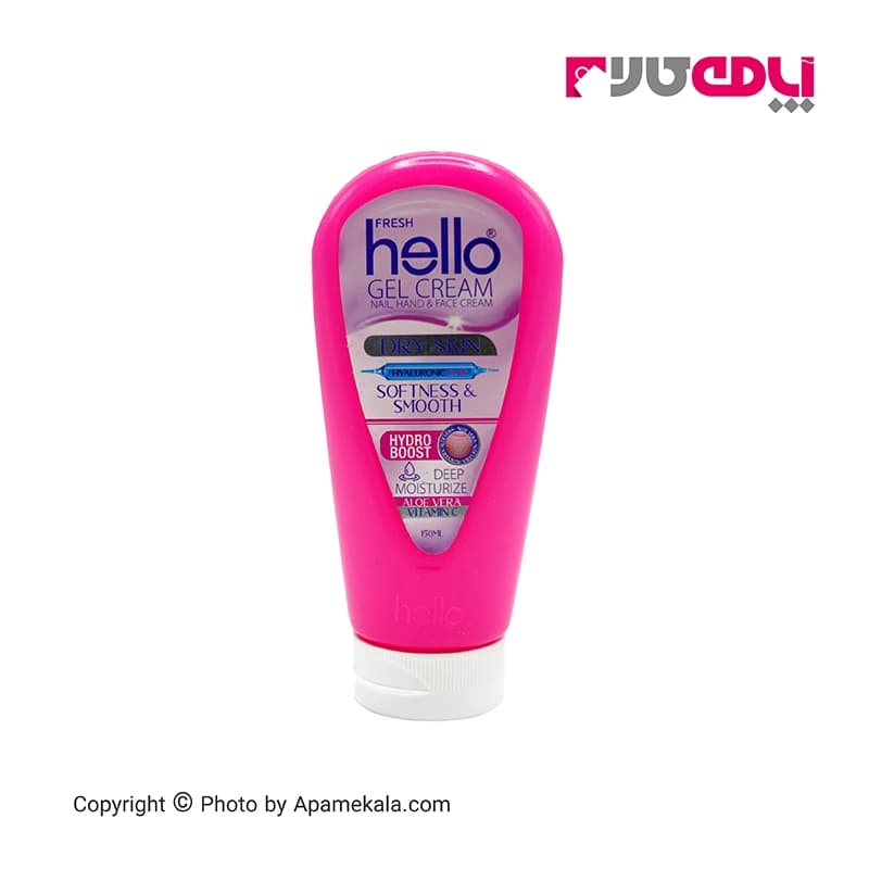 ژل کرم آبرسان هلو فرش مدل DRY SKIN حجم 150 میلی لیتر