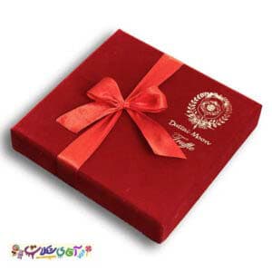 شکلات کادویی ترافل دوتاییمون مخملی 160 گرم