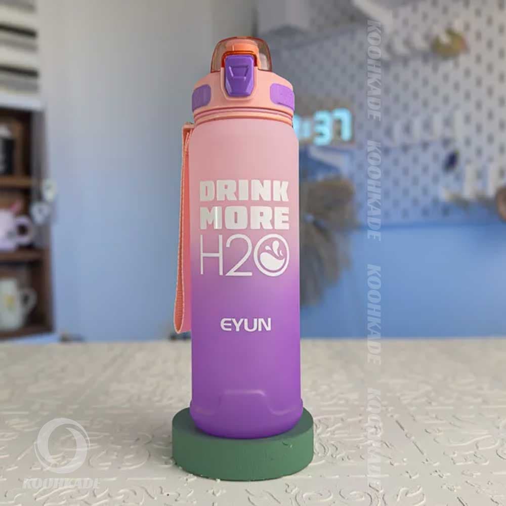 قمقمه H2 DRINK MORE حجم 1L — تصویر ۳