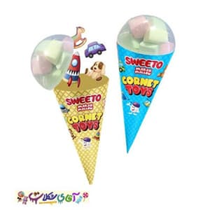 مارشمالو قیفی سوییتو همراه با جایزه SWEETO