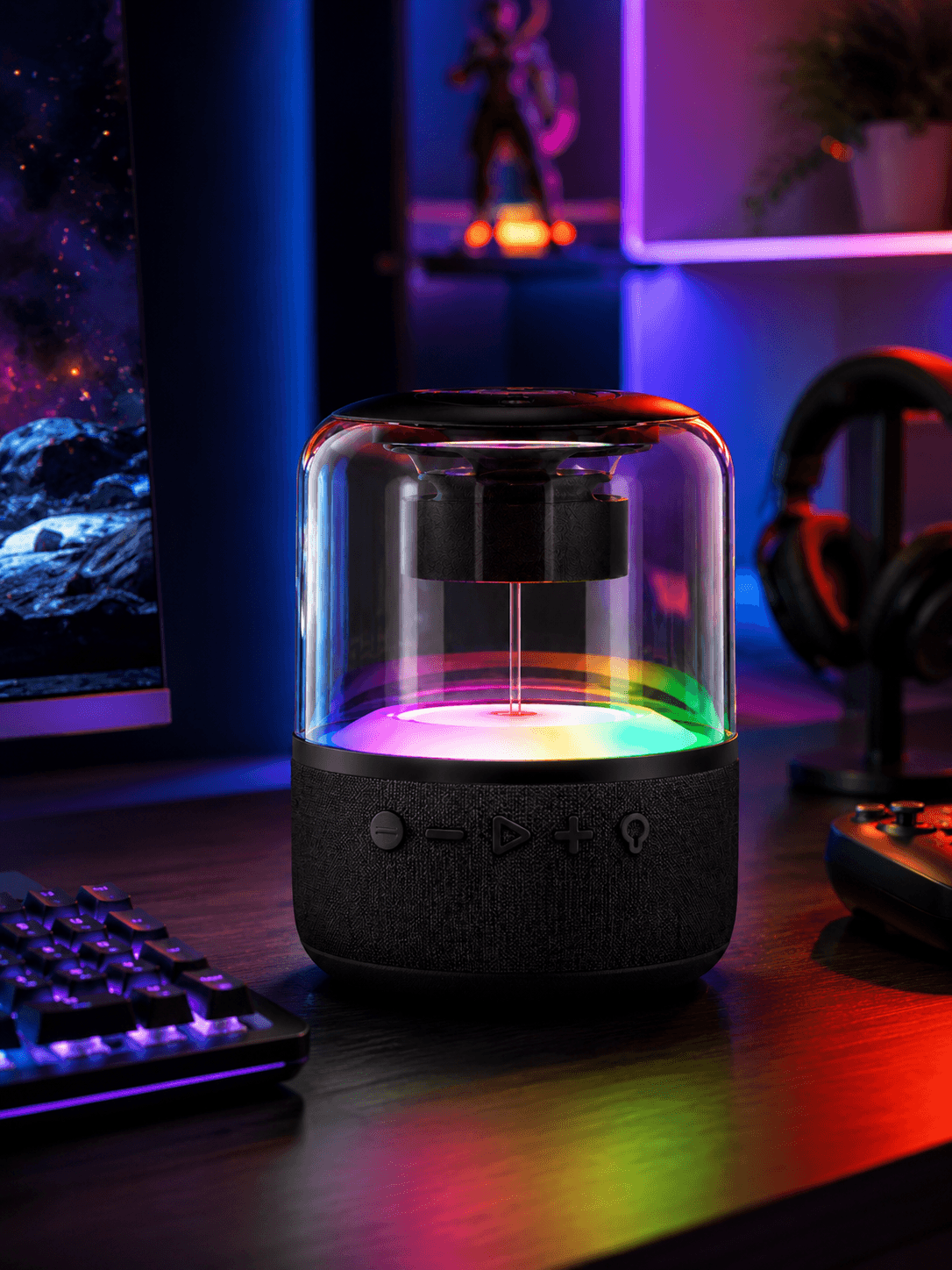 اسپیکر بلوتوثی پرومیت LumiSound 360 Surround
