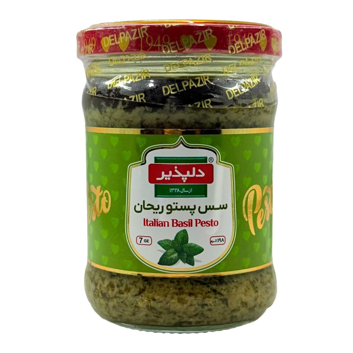سس پستو با ریحان دلپذیر 198 گرم