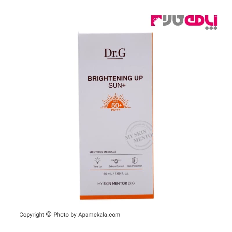 کرم ضد آفتاب دکتر جی Dr G Brightening up Sun Cream SPF50 — تصویر ۲