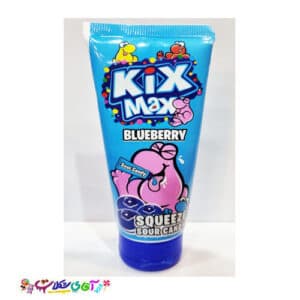 ژله ترش تیوپی کیکس مکس بلوبری Kix Max