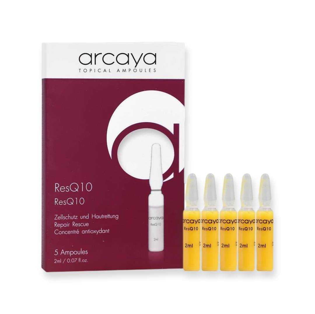 سرم کوآنزیم کیوتن آرکایا arcaya مدل Res Q10 پک ۵ آمپول
