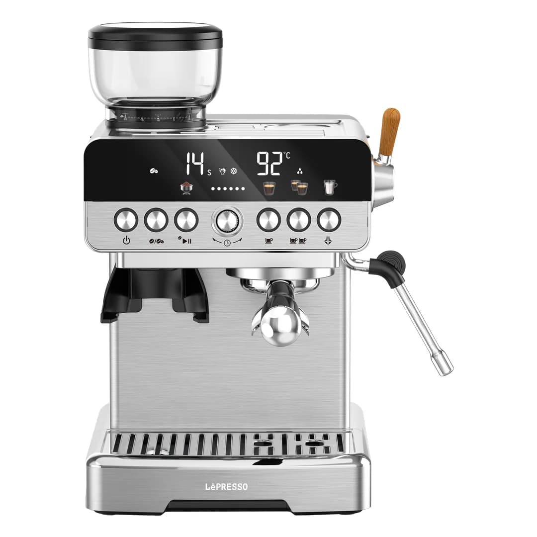 اسپرسوساز نیمه اتوماتیک استیل مدل CafféArtisan لِپرسو
