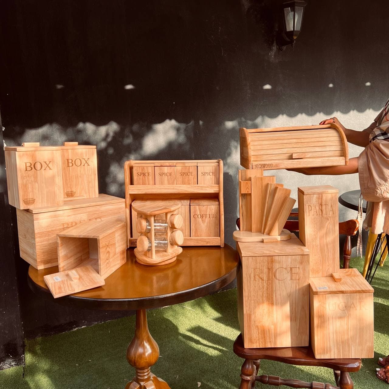 ظرف قند چوبی 108 — تصویر ۶