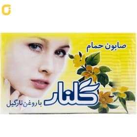 صابون گلنار مدل زرد بسته 6 عددی