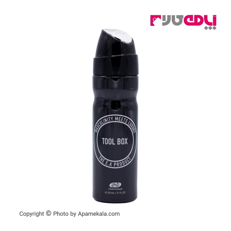 اسپری خوشبو کننده مردانه امپر مدل تول باکس tool box حجم 30 میل