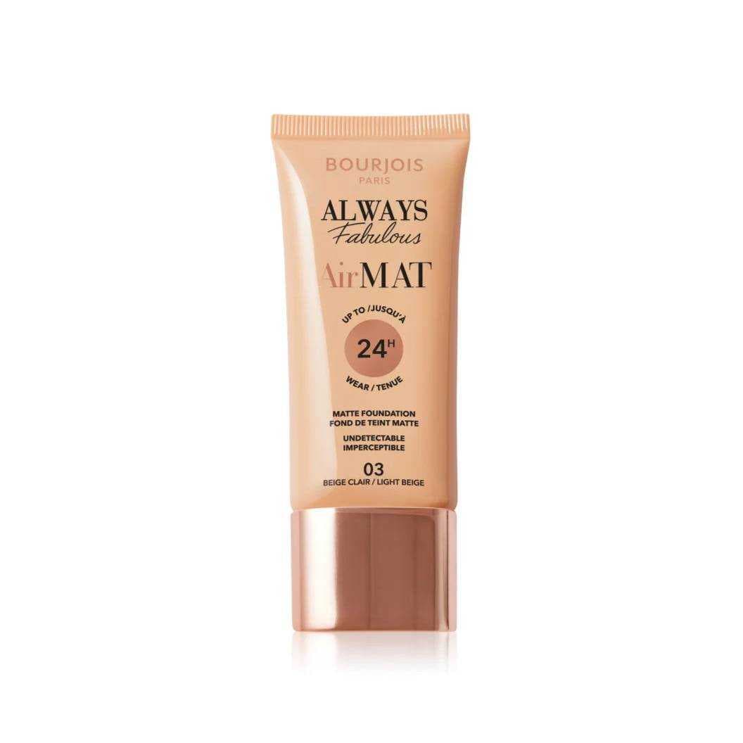کرم پودر ایرمت الویز فبیولس بورژواBOURJOIS مدل Always Fabulous Air Mat همه شماره ها — تصویر ۴