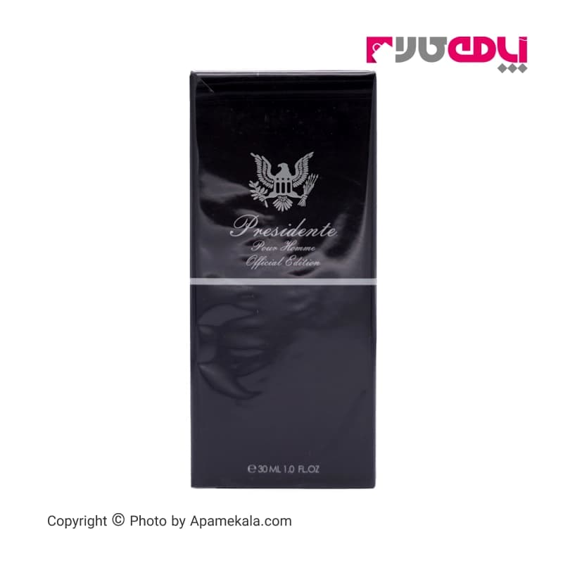عطر جیبی مردانه عماد آرا مدل پرزیدنت president حجم 30 میل — تصویر ۳