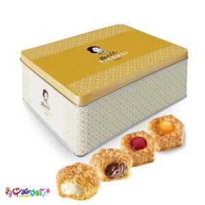 شکلات کادویی ویچنزی ایتالیا جعبه فلزی Millefoglie