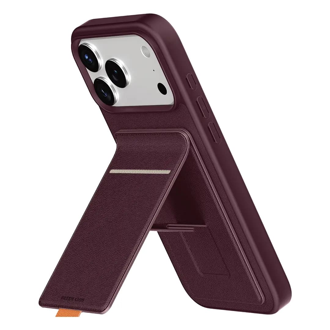 قاب چرمی گوشی iPhone 17/18 Pro Max مدل Regal Leather Case گرین لاین — تصویر ۳