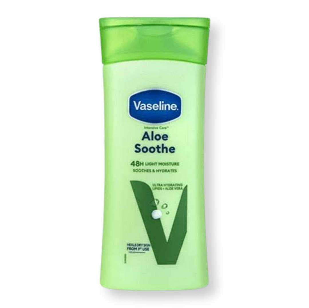 لوسیون بدن آلوئه ورا وازلینVaseline مدل Aloe Soothe حجم 200 میل