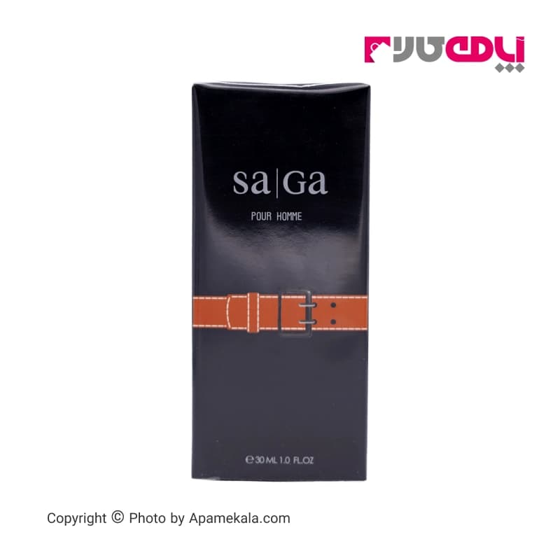 عطر جیبی مردانه عماد آرا مدل saga حجم 30 میل — تصویر ۳