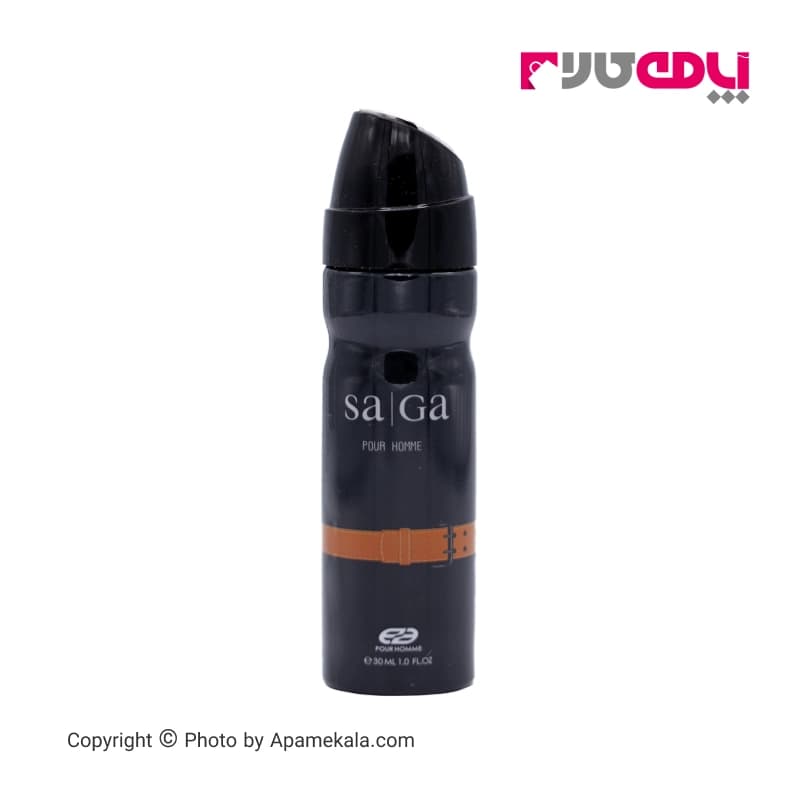 عطر جیبی مردانه عماد آرا مدل saga حجم 30 میل