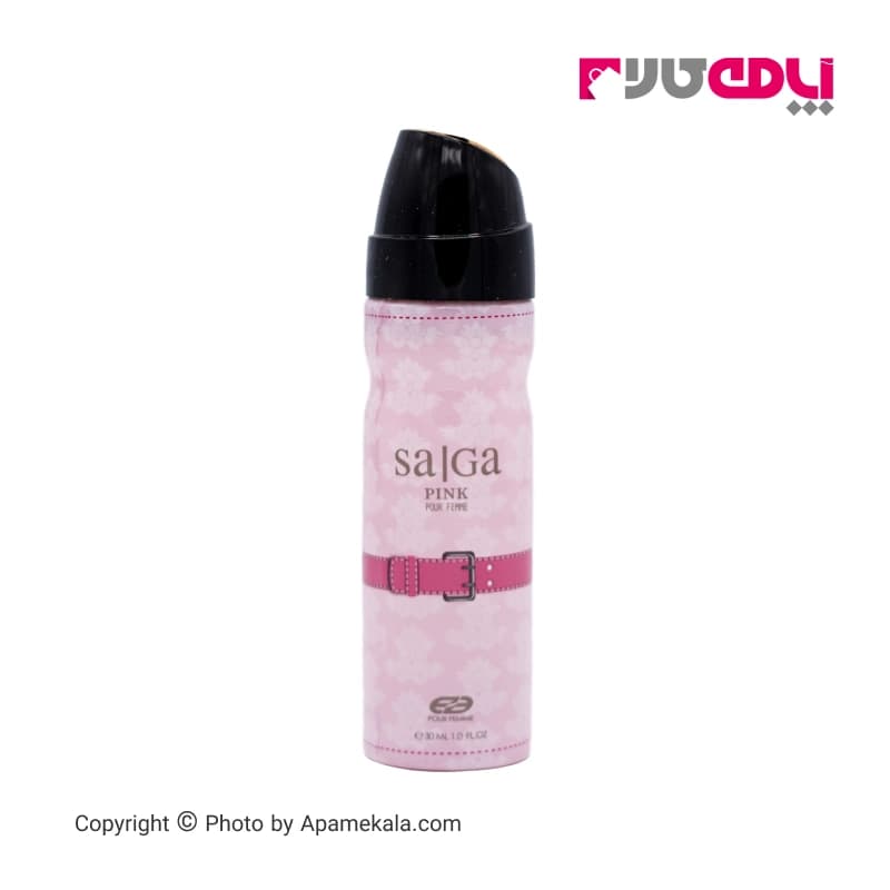 عطر جیبی زنانه عماد آرا مدل saga pink حجم 30 میل