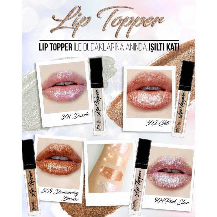 برق لب لیپ تاپر پاستلPASTEL مدل Lip Topper همه شماره ها — تصویر ۳