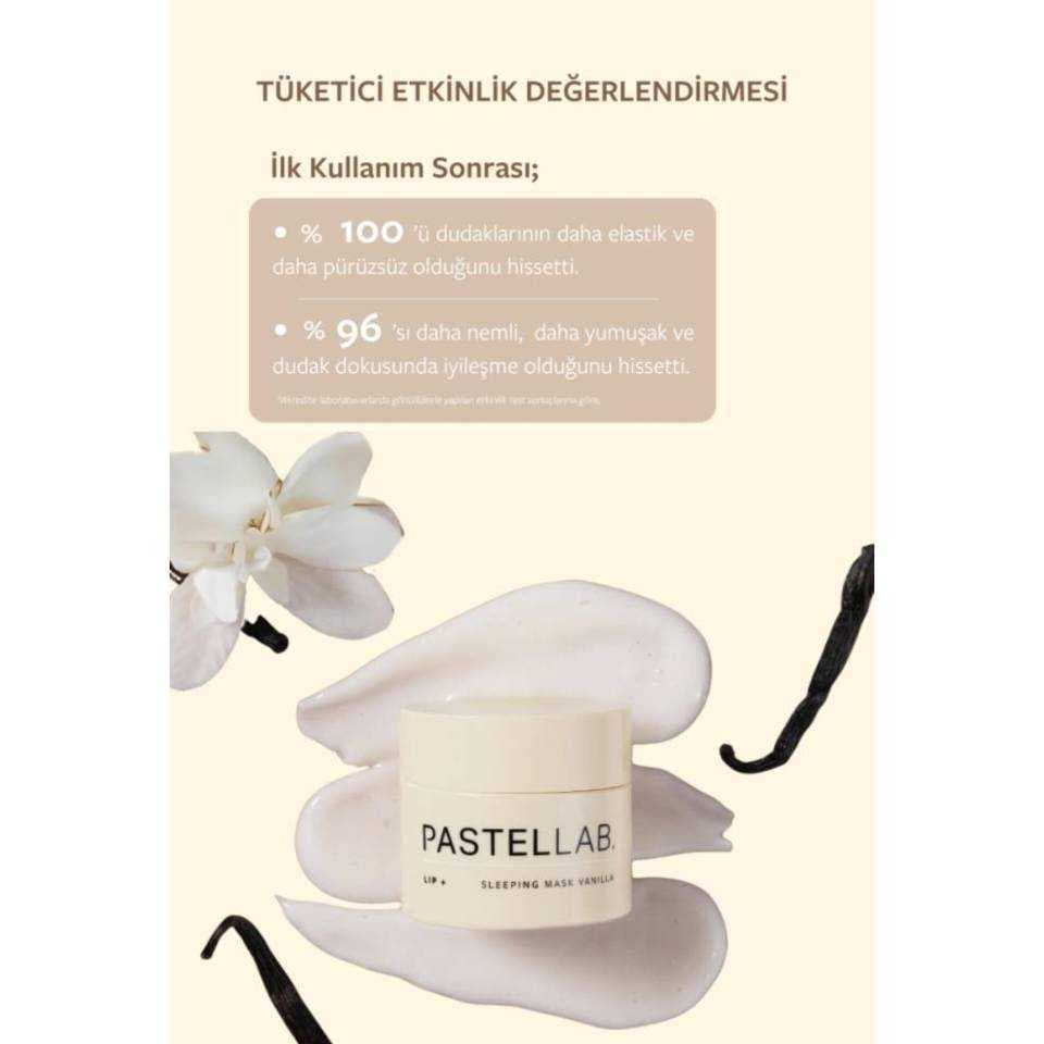 ماسک لب وانیلی پاستلPASTEL مدل Sleeping Mask Vanilla حجم 10 گرم — تصویر ۳