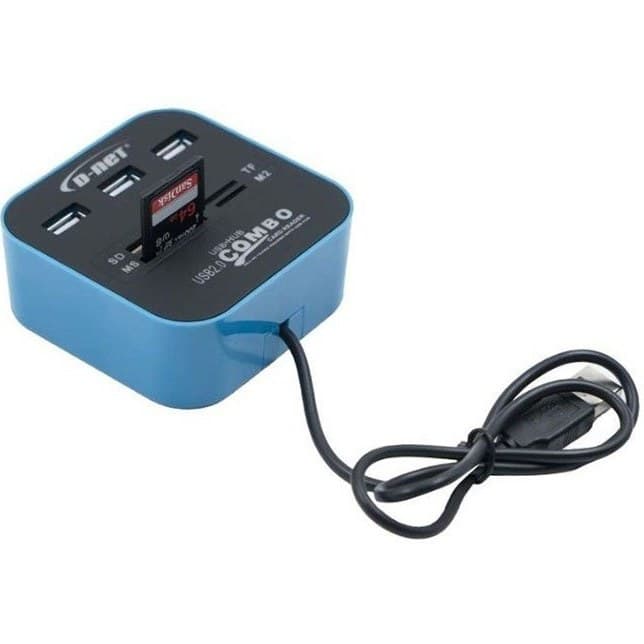 کارت‌خوان و هاب USB دی-نت مدل KOS-9018