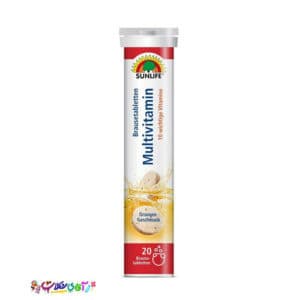 قرص جوشان مولتی ویتامین سان لایف 20 عددی SUNLIFE