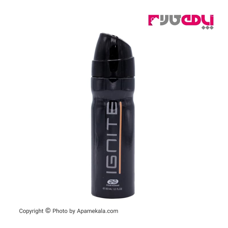 عطر جیبی مردانه عماد آرا مدل Ignite حجم 30 میل — تصویر ۲