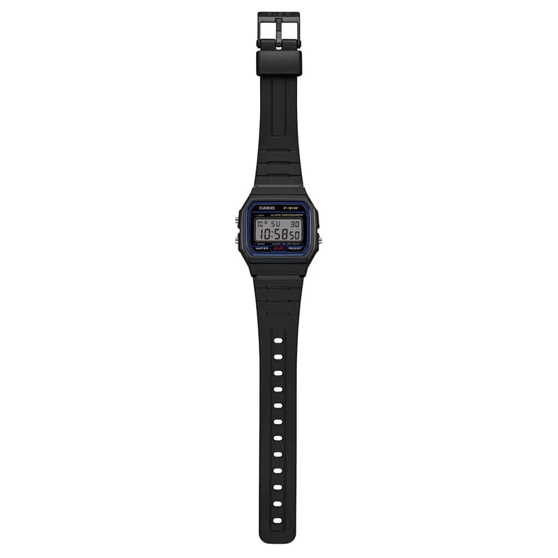 ساعت کاسیو مدل Casio F-91W-1D — تصویر ۸