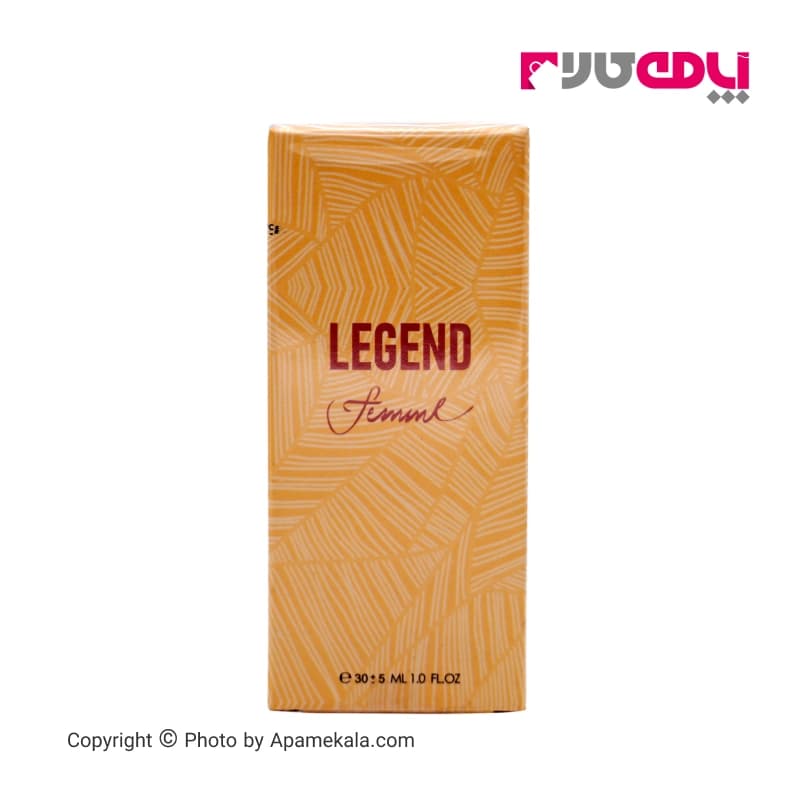 اسپری زنانه امپر مدل legend femme حجم 30 میل — تصویر ۲