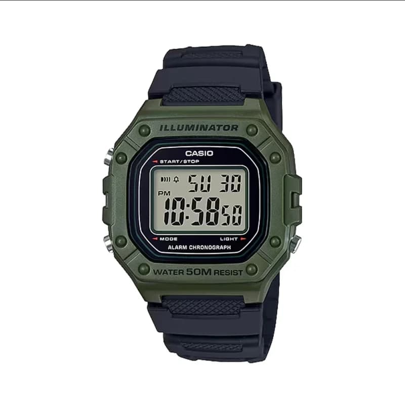 ساعت مردانه کاسیو مدل Casio W-218H-3A