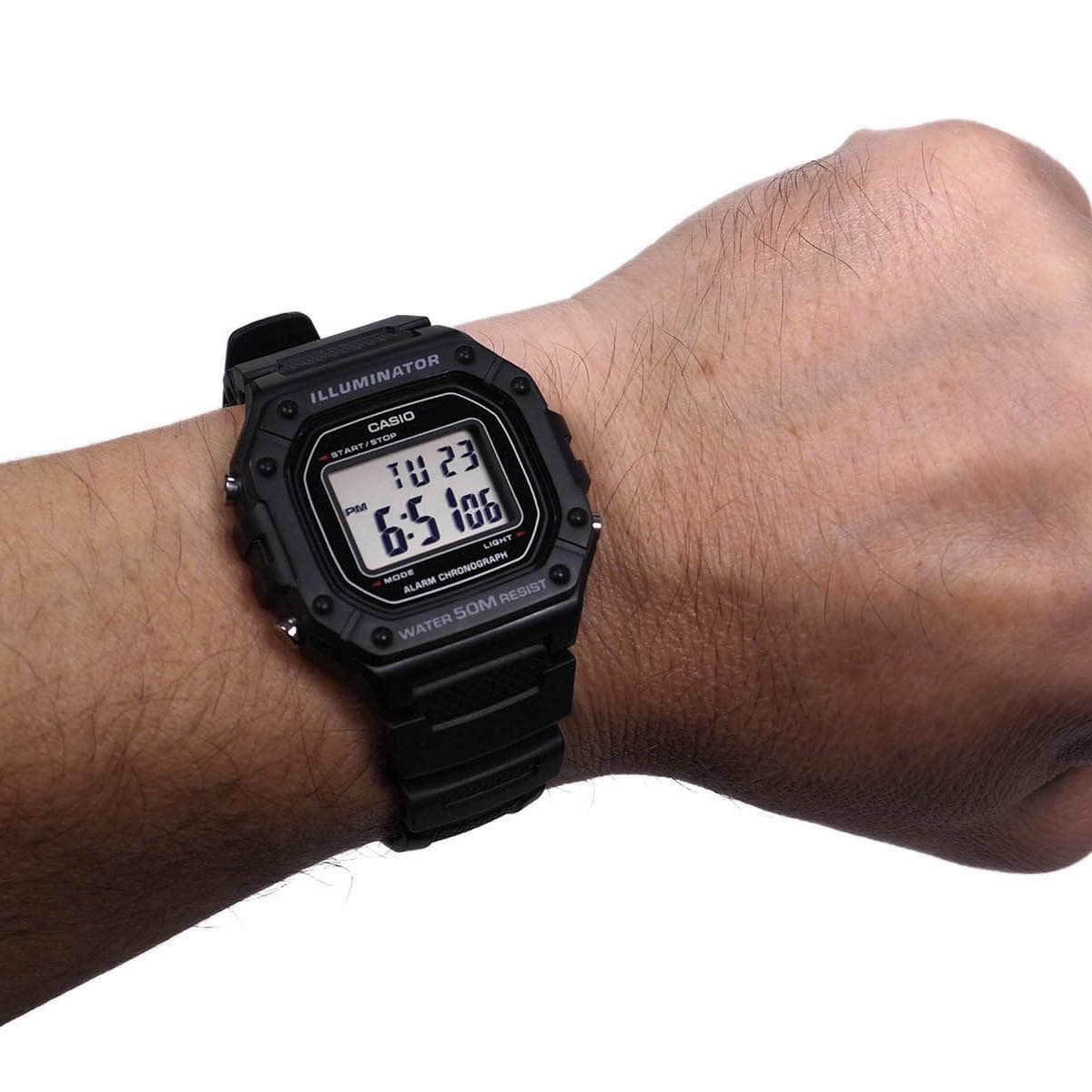 ساعت مردانه کاسیو مدل Casio W-218H-1A — تصویر ۲