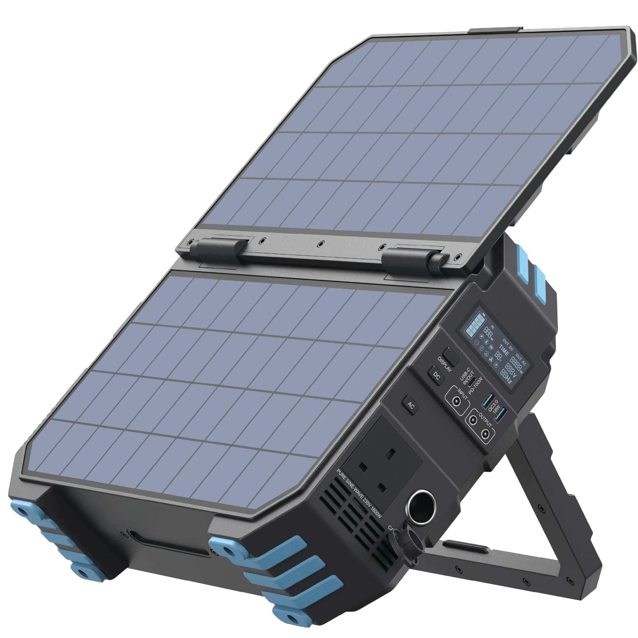 ژنراتور خورشیدی قابل حمل پاورولوژی 1600W مدل HELIO پاورولوژی — تصویر ۲